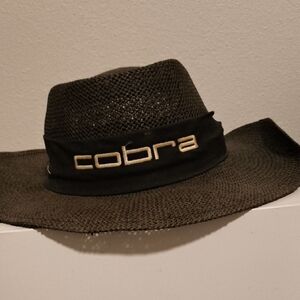 Black Men's Strarw Hat